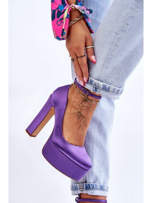 Fashionable High Heel Pumps Violet Hayden 2