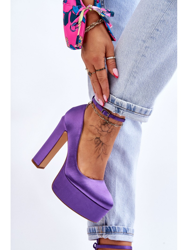 Fashionable High Heel Pumps Violet Hayden