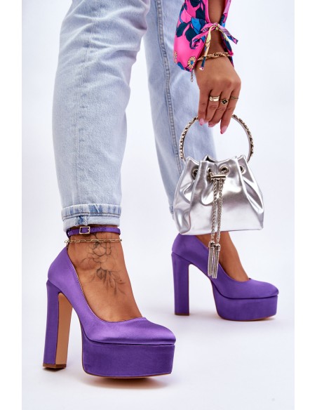 Fashionable High Heel Pumps Violet Hayden