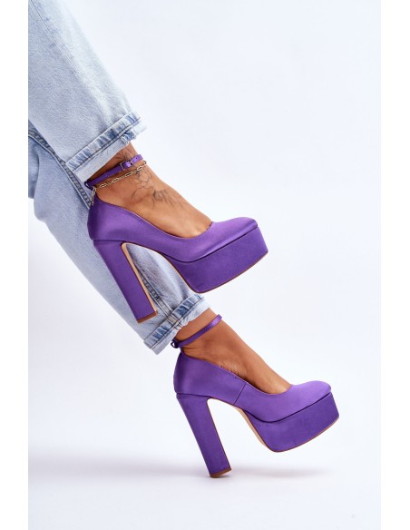 Fashionable High Heel Pumps Violet Hayden