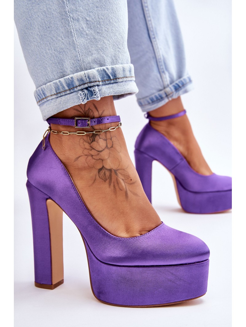 Fashionable High Heel Pumps Violet Hayden