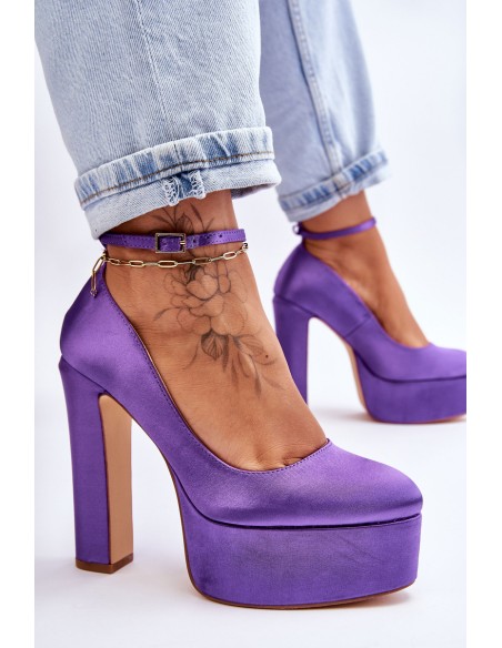 Fashionable High Heel Pumps Violet Hayden