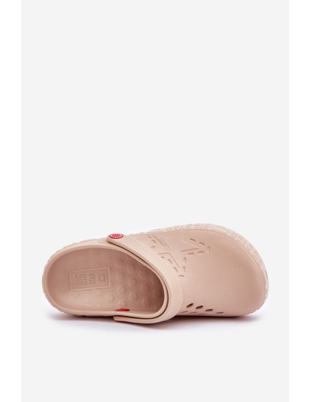 Women's Lightweight Slippers Big Star II275008 Beige