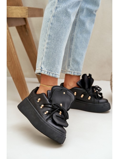 Women's Sneakers On Platform Black Dolistana 2