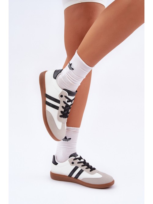 Low Sneakers Women's Black-White Loredis