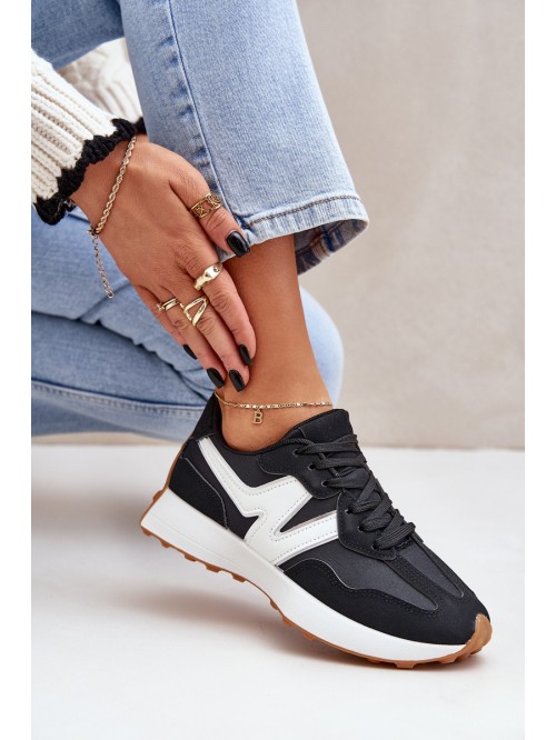 Women's Sports Shoes Sneakers Black Britma