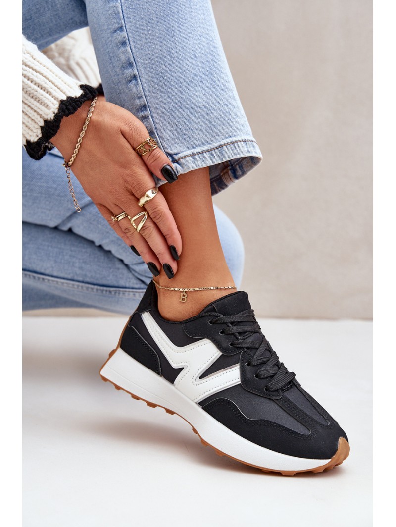 Women's Sports Shoes Sneakers Black Britma
