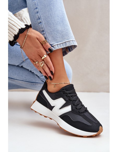 Women's Sports Shoes Sneakers Black Britma