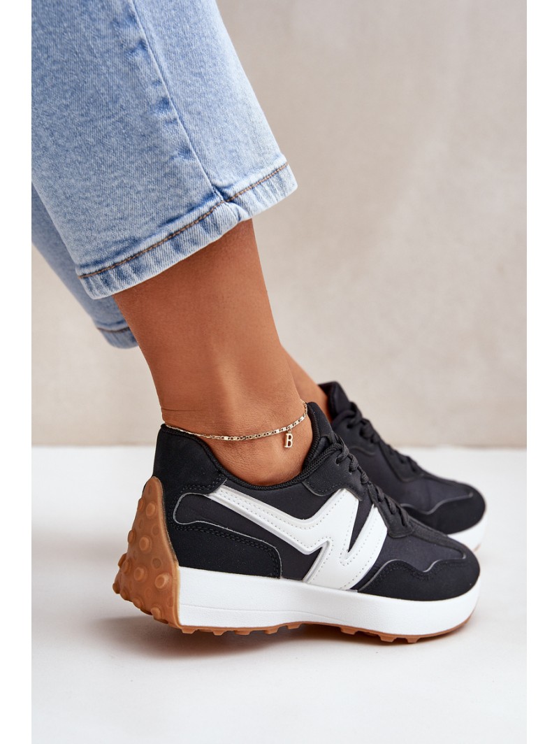 Women's Sports Shoes Sneakers Black Britma