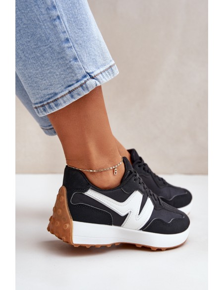 Women's Sports Shoes Sneakers Black Britma