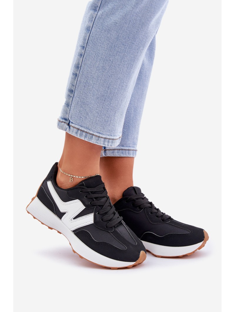 Women's Sports Shoes Sneakers Black Britma