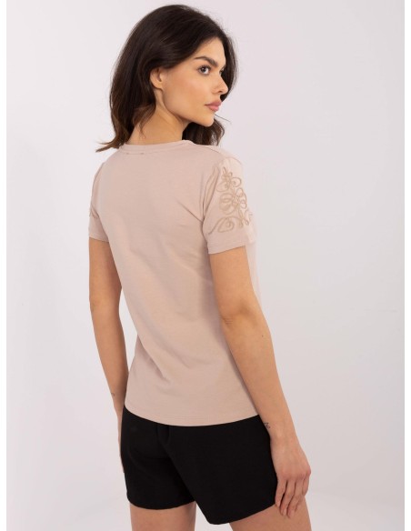 T-shirt-RV-TS-A518.39-beżowy