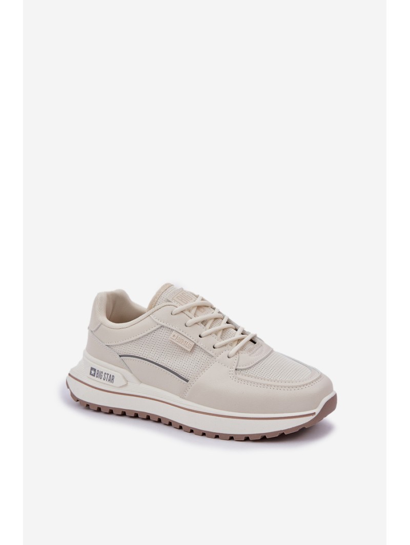 Ladies Sneakers Big Star NN274A088 Light Beige