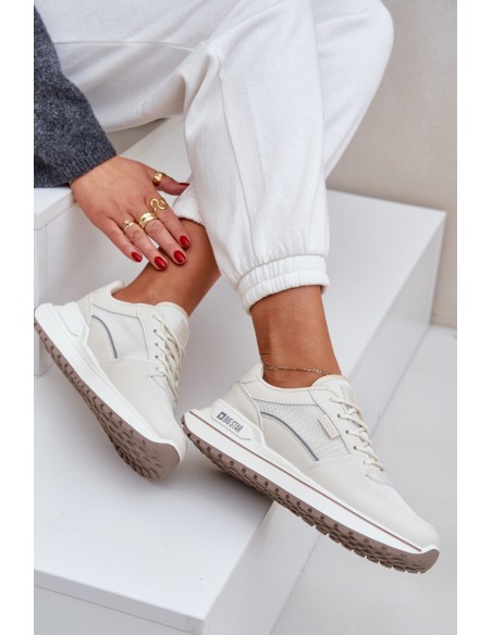 Ladies Sneakers Big Star NN274A088 Light Beige