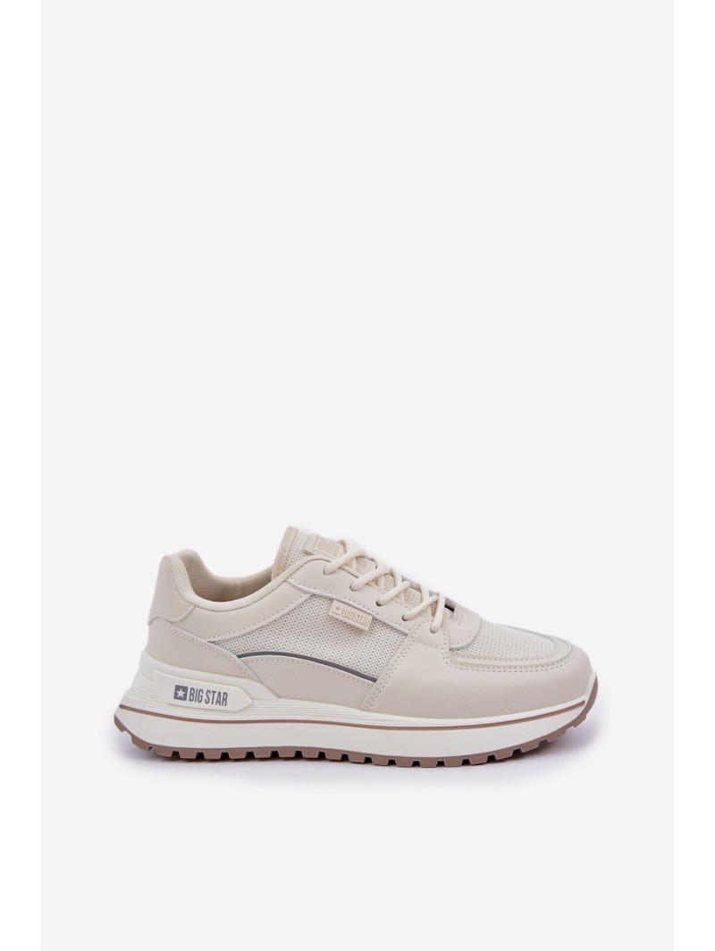 Ladies Sneakers Big Star NN274A088 Light Beige