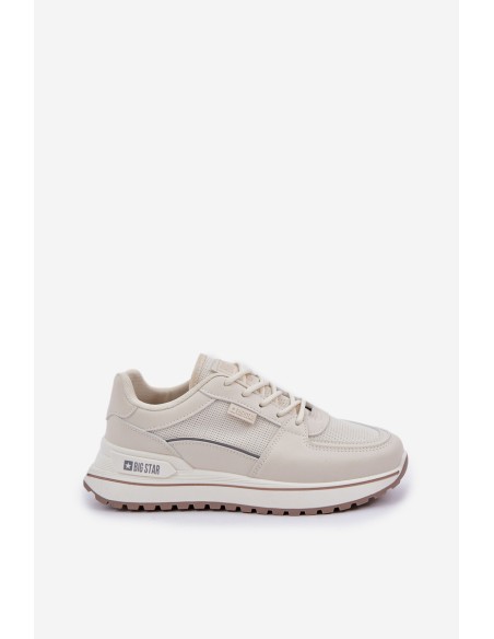 Ladies Sneakers Big Star NN274A088 Light Beige