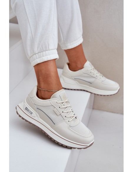 Ladies Sneakers Big Star NN274A088 Light Beige