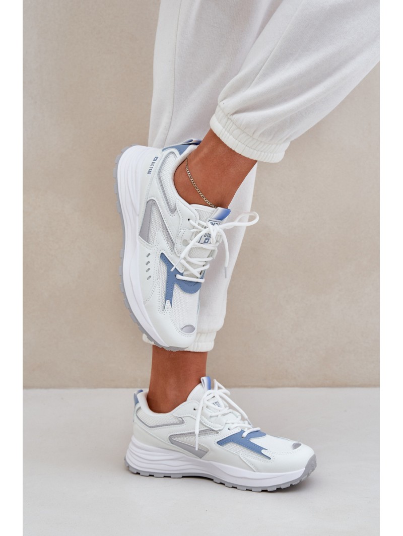 Ladies Sports Shoes Big Star NN274A094 HI-POLY SYSTEM White-Blue