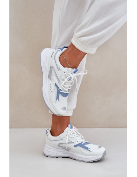 Ladies Sports Shoes Big Star NN274A094 HI-POLY SYSTEM White-Blue