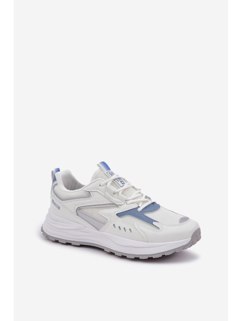 Ladies Sports Shoes Big Star NN274A094 HI-POLY SYSTEM White-Blue