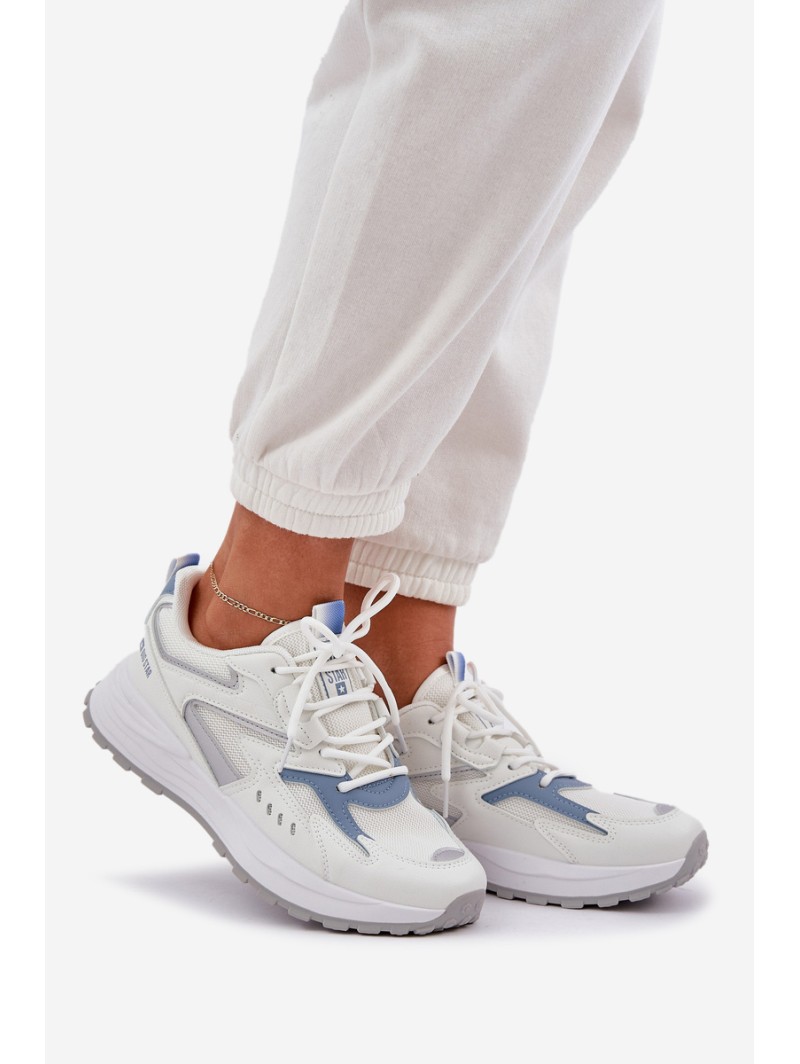 Ladies Sports Shoes Big Star NN274A094 HI-POLY SYSTEM White-Blue