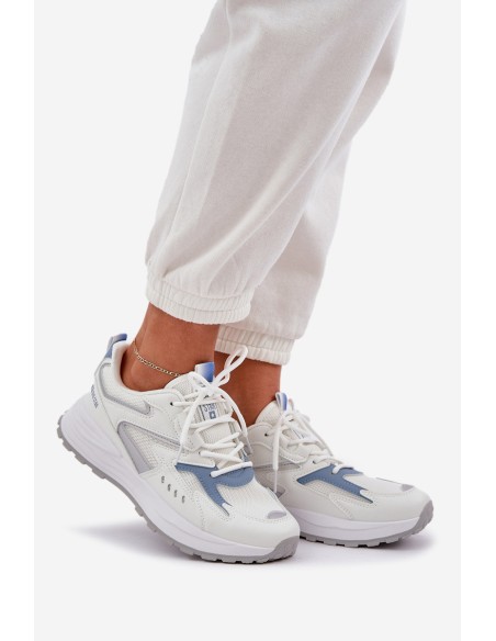 Ladies Sports Shoes Big Star NN274A094 HI-POLY SYSTEM White-Blue