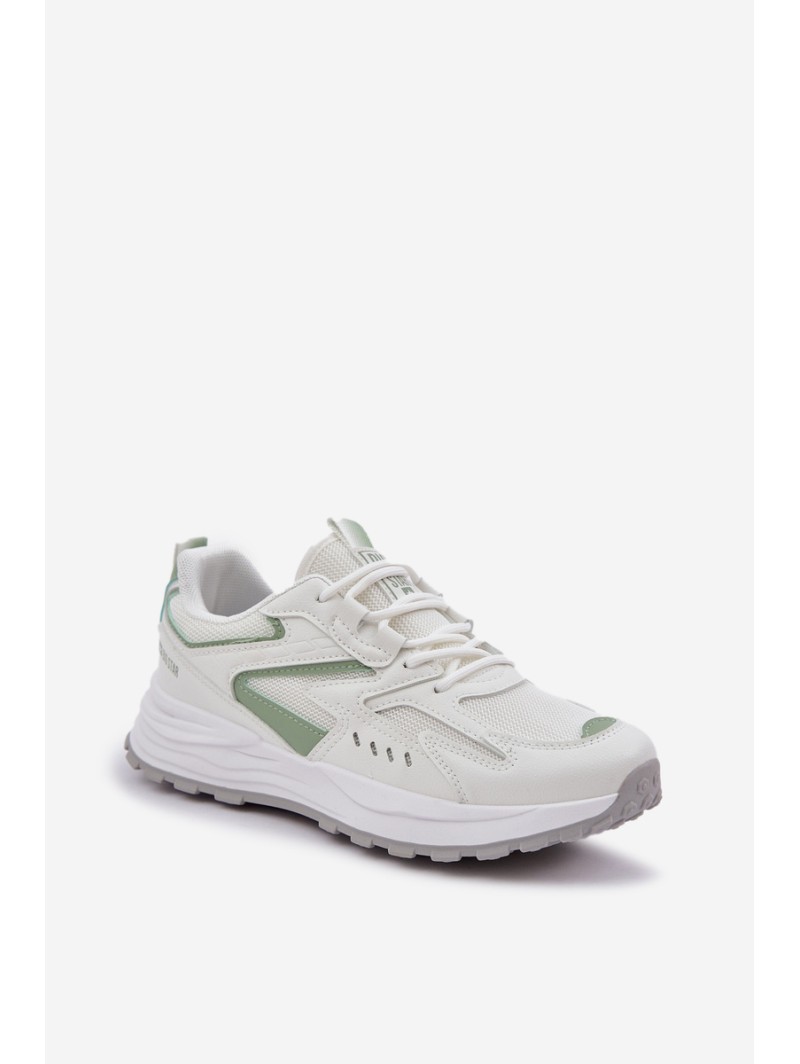 Ladies Sports Shoes Big Star NN274A095 HI-POLY SYSTEM White-Green