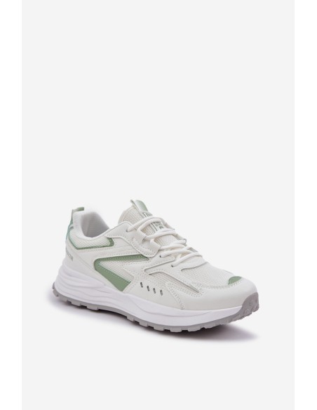 Ladies Sports Shoes Big Star NN274A095 HI-POLY SYSTEM White-Green