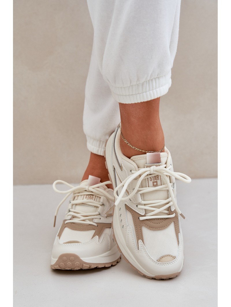 Ladies Sports Shoes Big Star NN274A096 HI-POLY SYSTEM Beige