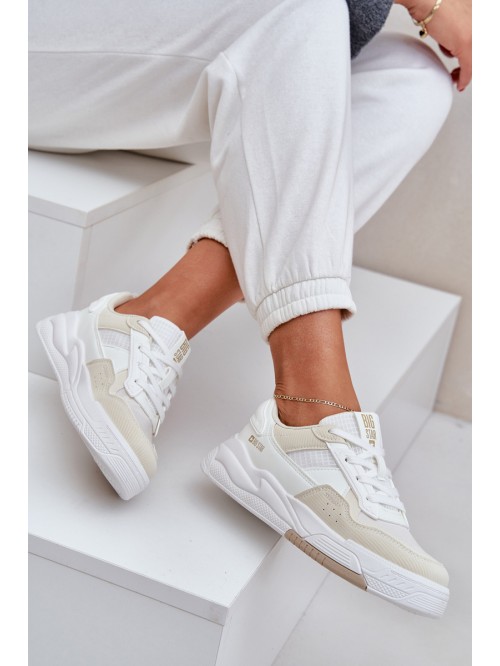 Platform Sneakers Big Star OO274A155 White-Beige