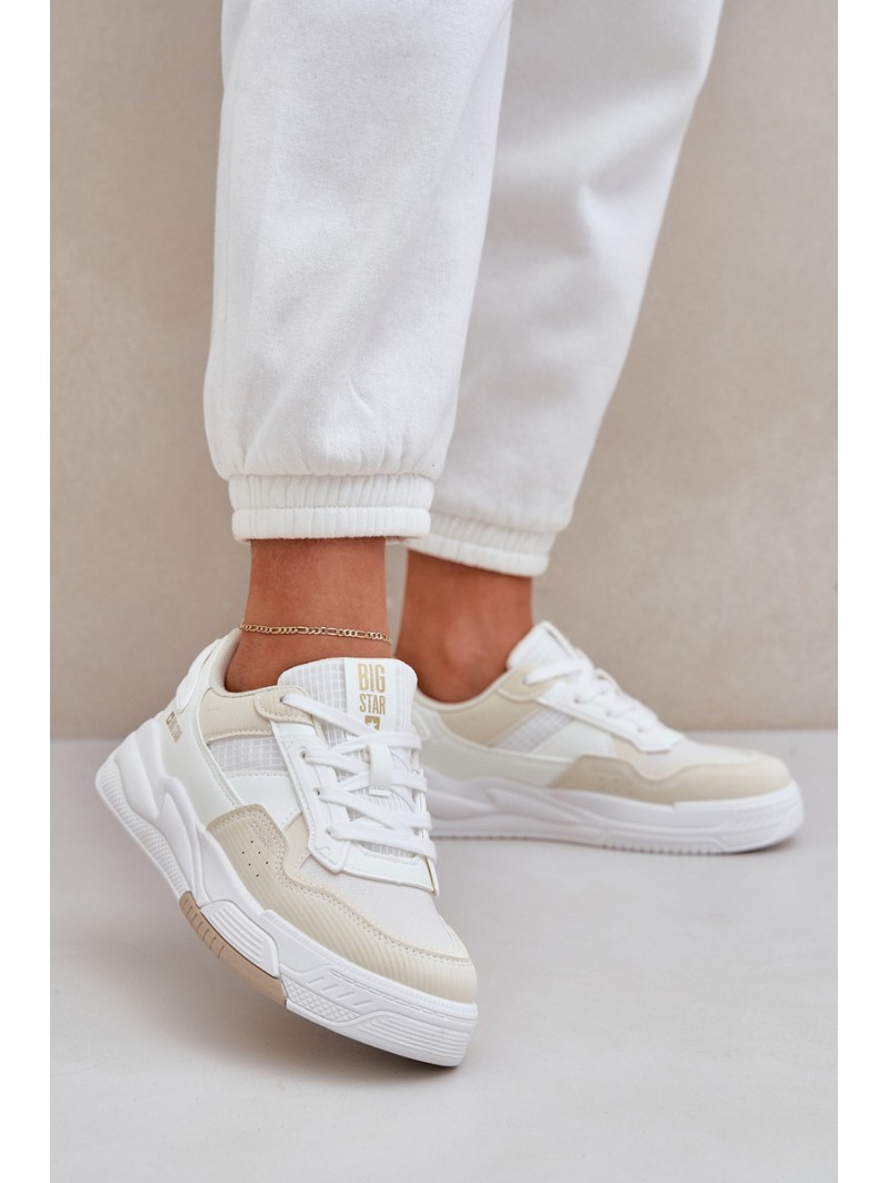 Platform Sneakers Big Star OO274A155 White-Beige