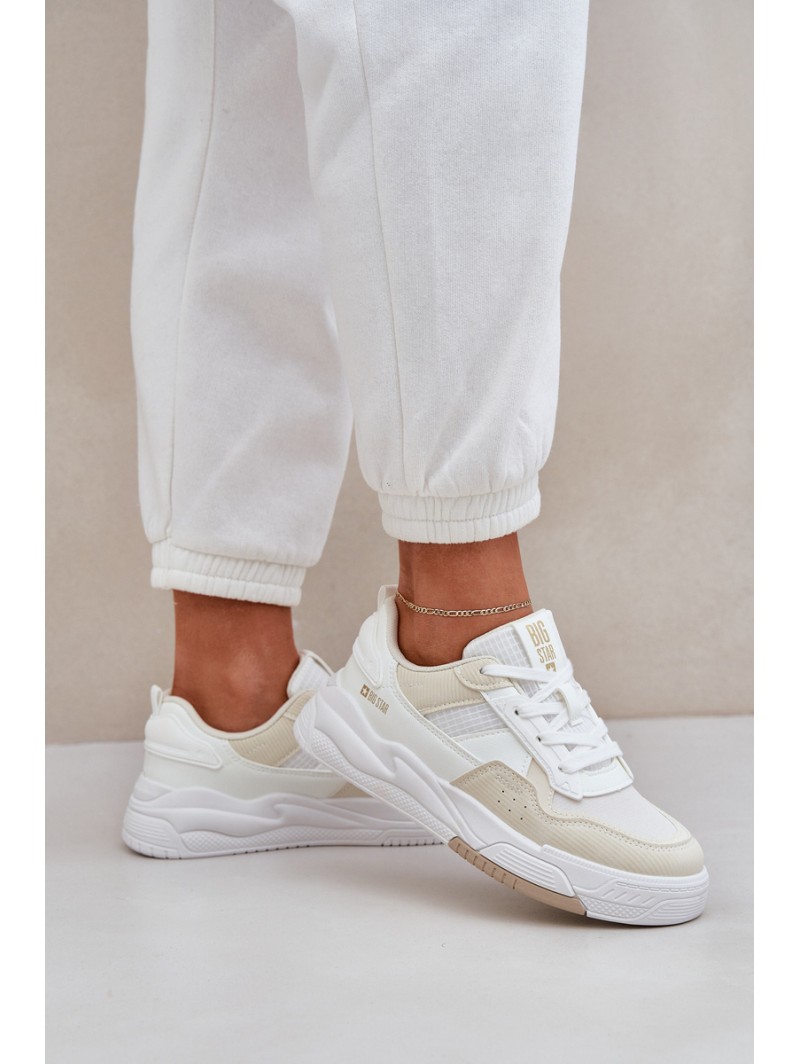 Platform Sneakers Big Star OO274A155 White-Beige