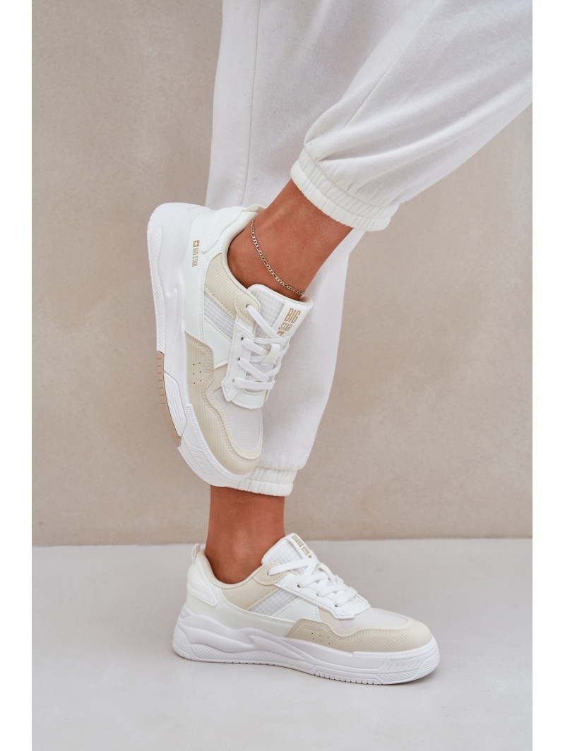 Platform Sneakers Big Star OO274A155 White-Beige