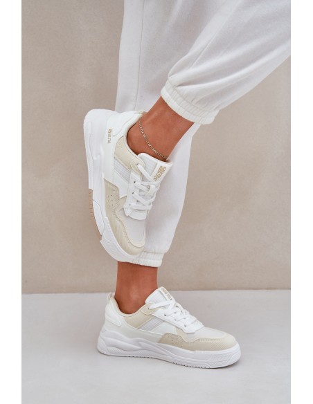 Platform Sneakers Big Star OO274A155 White-Beige