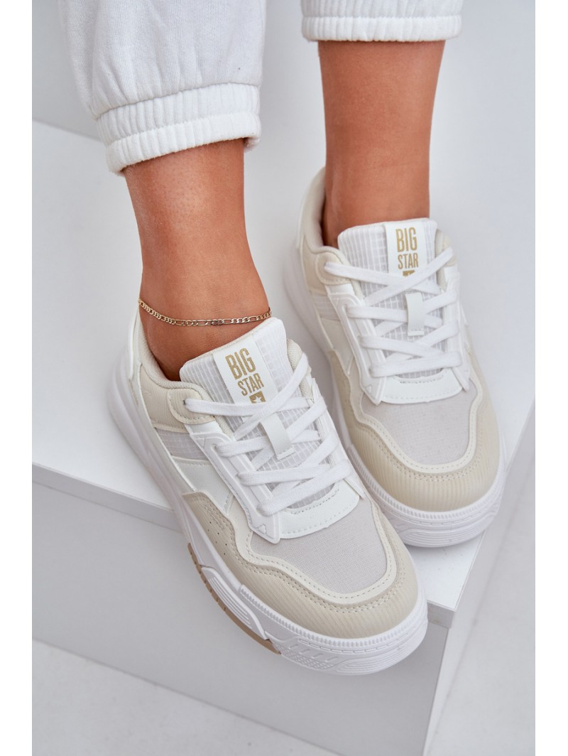Platform Sneakers Big Star OO274A155 White-Beige