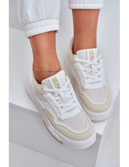 Platform Sneakers Big Star OO274A155 White-Beige
