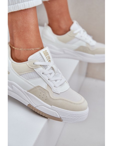 Platform Sneakers Big Star OO274A155 White-Beige