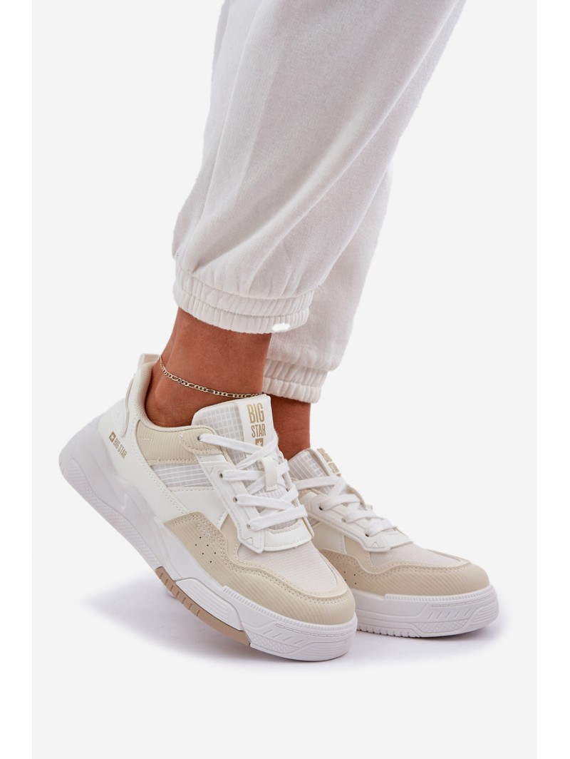 Platform Sneakers Big Star OO274A155 White-Beige