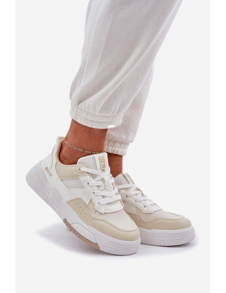 Platform Sneakers Big Star OO274A155 White-Beige
