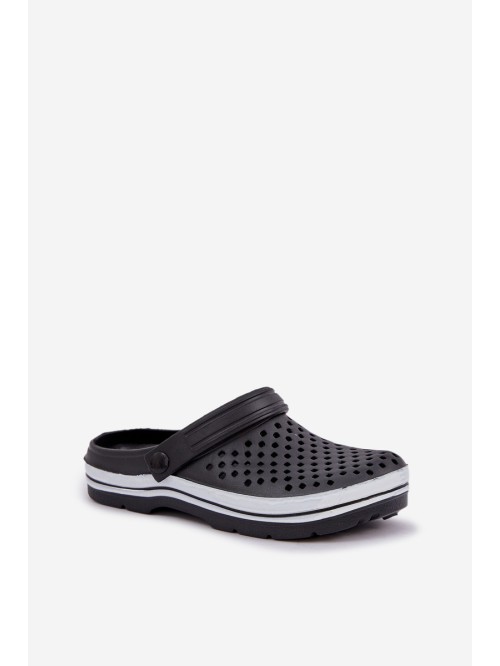Lightweight Foam Ladies Slippers Black Ardanica 2