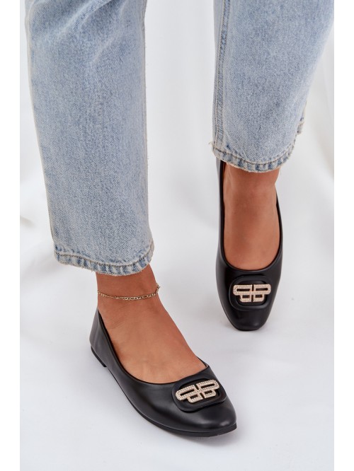 Flats With Decoration Black Ainoria