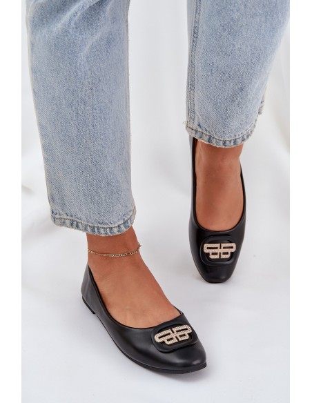 Flats With Decoration Black Ainoria