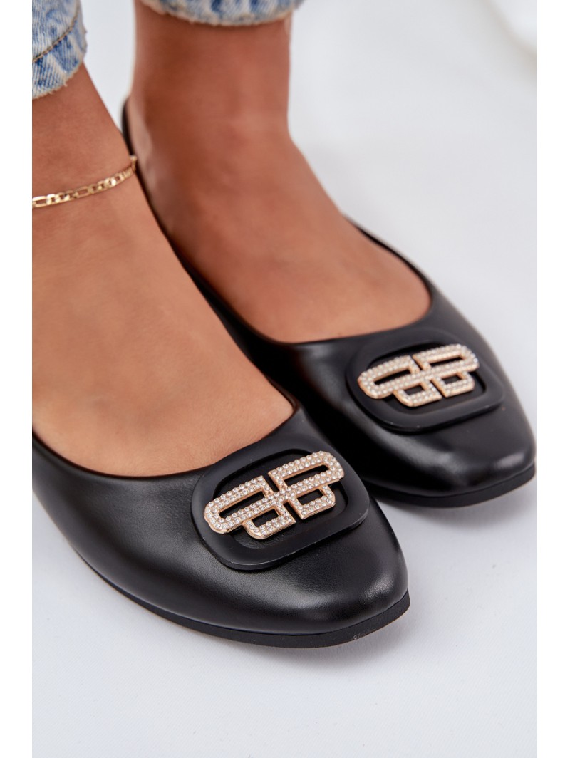 Flats With Decoration Black Ainoria