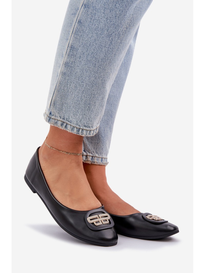 Flats With Decoration Black Ainoria