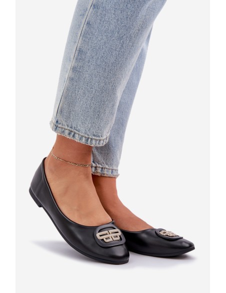 Flats With Decoration Black Ainoria