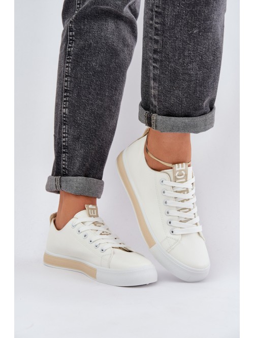 Women Classic Gold Sneakers Ville