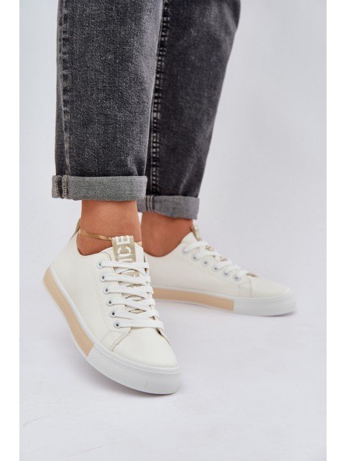 Women Classic Gold Sneakers Ville 2