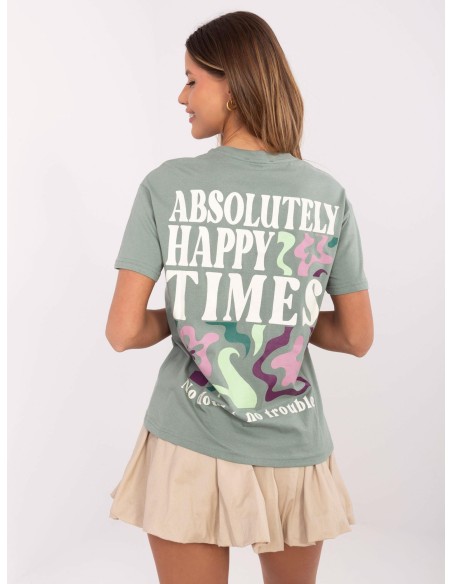 T-shirt-D12022AC02645G-pistacjowy