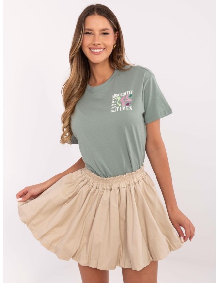 T-shirt-D12022AC02645G-pistacjowy
