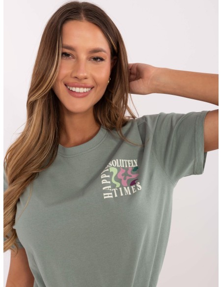 T-shirt-D12022AC02645G-pistacjowy
